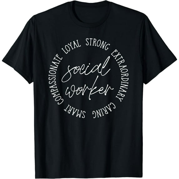 Social Worker Heart Social Work Services Appreciation T-Shirt mens t shirt,black,women,funny,misfits,men,journey