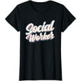thumbnail image 1 of Social Worker Job Graduation Work T-Shirt, 1 of 3