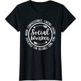 thumbnail image 1 of Social Worker Life Social Work Appreciation T-Shirt, 1 of 3