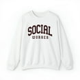 thumbnail image 1 of Social Worker MSW Grad Graduation Sweatshirt, Gifts, Crewneck, 1 of 4