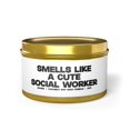 thumbnail image 1 of Social Worker MSW Graduation Graduate Tin Candle Gifts Home Office Decor, 1 of 5
