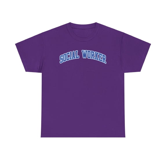 Social Worker MSW Graduation Shirt Gifts Tshirt Crew Neck Short Sleeve