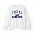 thumbnail image 1 of Social Worker MSW Graduation Student Sweatshirt, Gifts, Crewneck, 1 of 4