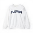 thumbnail image 1 of Social Worker MSW Graduation Sweatshirt, Gifts, Crewneck, 1 of 7
