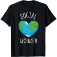 thumbnail image 1 of Social Worker MSW Masters Social Worker School Social Worker T-Shirt, 1 of 4