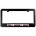 thumbnail image 1 of Social Worker On Board License Plate Tag Frame, Multiple Colors, 1 of 1