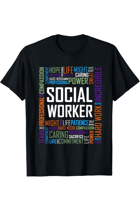 Social Worker Shirt for Women and Men Gift Tshirt T-Shirt