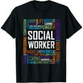 thumbnail image 1 of Social Worker Shirt for Women and Men Gift Tshirt T-Shirt, 1 of 6