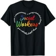 thumbnail image 1 of Social Worker Social Work Caseworker Public Servant Themed T-Shirt, 1 of 4
