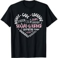 thumbnail image 1 of Social Worker Social Work Caseworker Public Work Love T-Shirt, 1 of 4