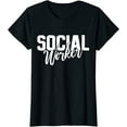 thumbnail image 1 of Social Worker Social Work Gift T-Shirt, 1 of 3