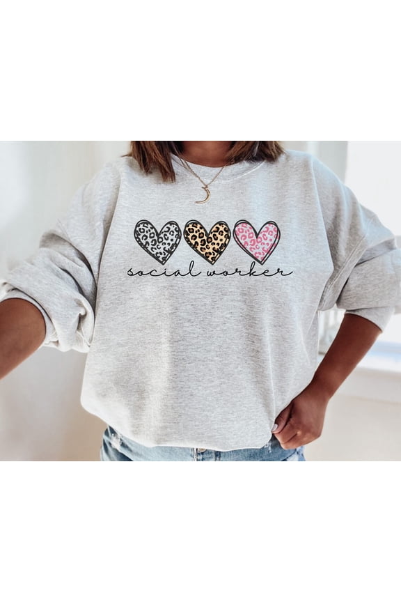 Social Worker Sweatshirt, Social Worker Crewneck, LCSW Sweatshirt, MSW Sweatshirt, lsw Counselor Sweatshirts, MSW Graduation Sweatshirt TSHIRT All Size S-5XL