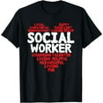 thumbnail image 1 of Social Worker T-Shirt, 1 of 4