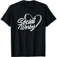 thumbnail image 1 of Social Worker Work Pedagogy School T-Shirt, 1 of 5