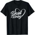 thumbnail image 1 of Social Worker Work Pedagogy School T-Shirt, 1 of 6