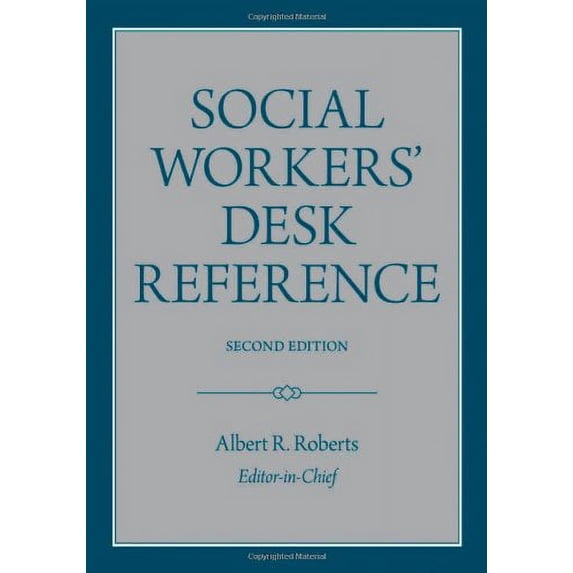 Pre-Owned Social Workers' Desk Reference