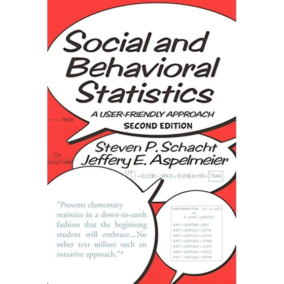 Pre-Owned Social and Behavioral Statistics: A User-Friendly Approach (Paperback) 081334168X 9780813341682