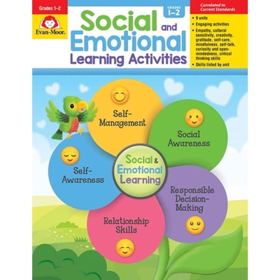 Pre-Owned Social and Emotional Learning Activities, Grades 1-2 (Paperback) by Evan-Moor Educational Publishers