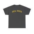 thumbnail image 1 of Social worker Shirt Gifts Tshirt Crew Neck Short Sleeve, 1 of 2