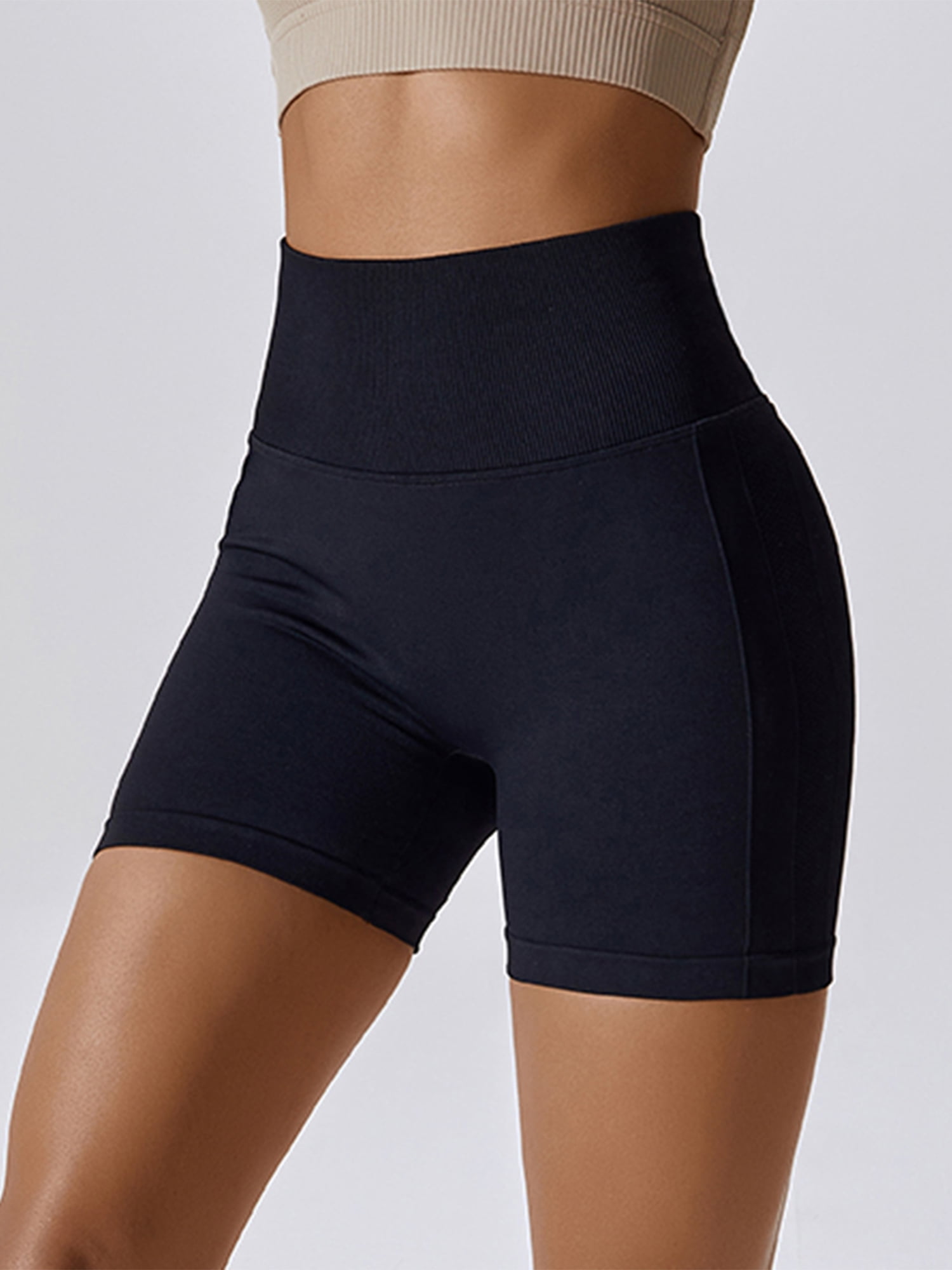 Tummy Controlling Butt Lift Yoga Shorts