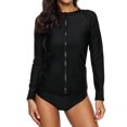 thumbnail image 1 of Sociala Rash Guard Long Sleeve UV Protection Swimsuits Tops, 1 of 1