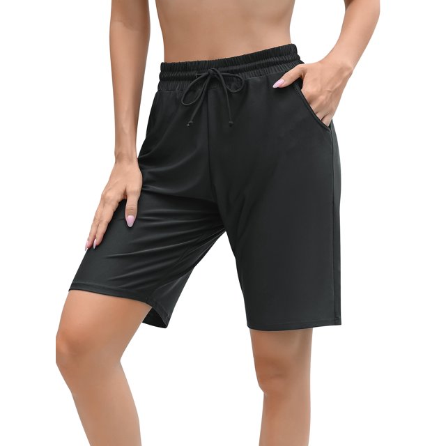 Linen Summer Breeches Shorts For Men Casual Solid Blue Casual Boardshorts Male Classic Drawstring Beach Shorts Clothing