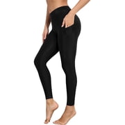 Sociala Womens Swim Pants With Pockets UPF 50+ Long Surfing Swim Legging