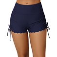 thumbnail image 1 of Sociala Women's Wide Waistband Swim Shorts Side Drawstring Tankini Bikini Sporty Board Shorts, 1 of 6