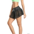 thumbnail image 1 of Sociala Womens Mesh Swim Skirts built-in Briefs High Waisted Bikini Tankni Bottoms, 1 of 5