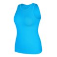 thumbnail image 1 of Sociala Womens Sleeveless Ribbed Tank Tops Full Back Sport Tops, 1 of 3
