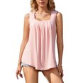 thumbnail image 1 of Sociala Womens Summer Tank Tops with Padded Bras Loose Fit S - 3XL, 1 of 7