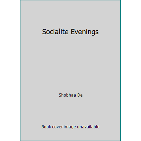Pre-Owned Socialite Evenings (Paperback) 0451228308 9780451228307