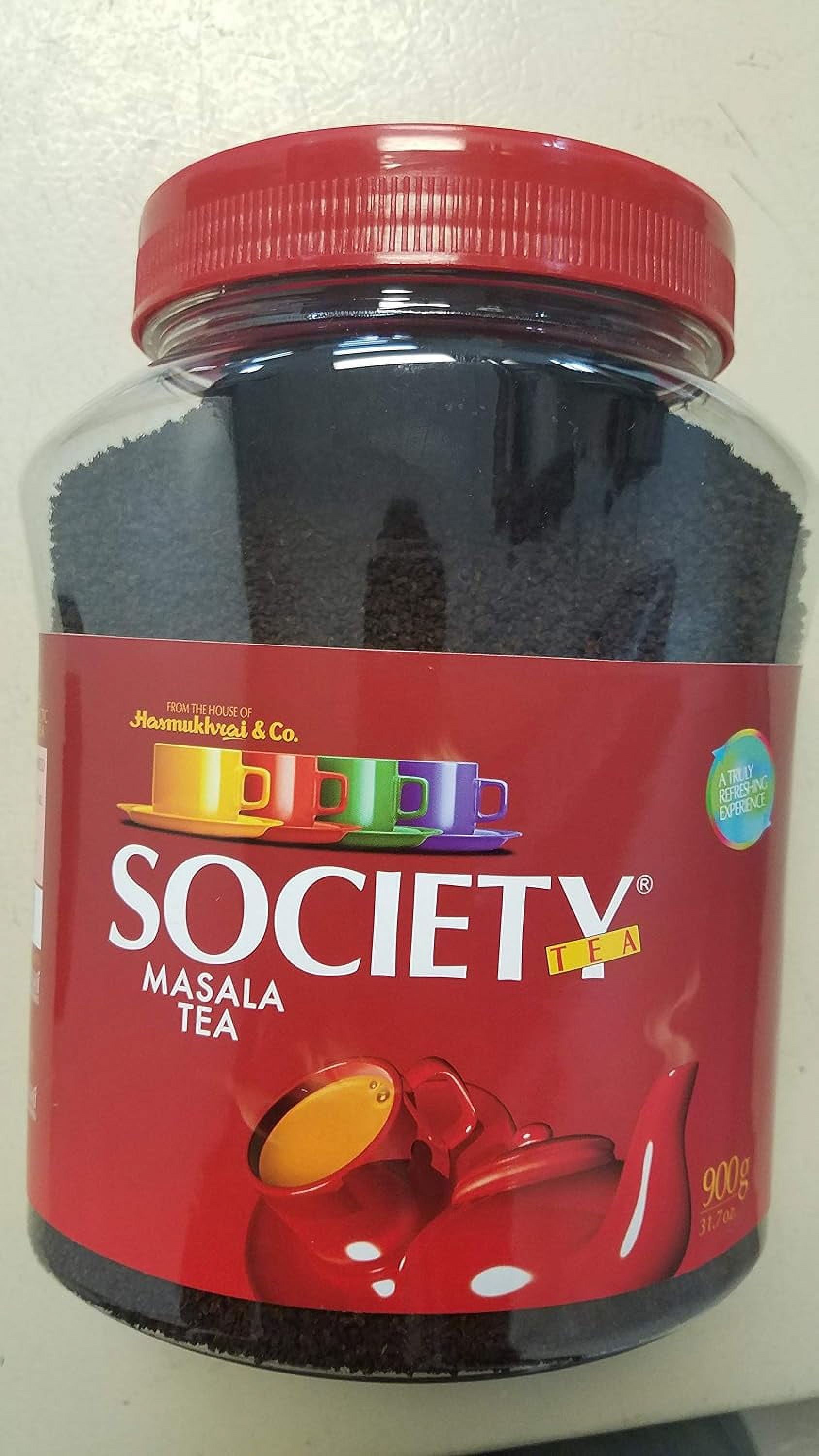 Society Masala Tea 32 Oz with Ginger, Clove Bud, Lemongrass, Black ...