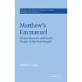 thumbnail image 1 of Society for New Testament Studies Monogr Matthew's Emmanuel, Book 90, (Hardcover), 1 of 1