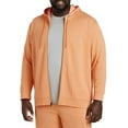 thumbnail image 1 of Birdseye Full-Zip Hoodie Orange 3XLT, 1 of 3