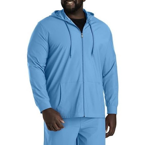 Commuter Full-Zip Hoodie Azure Blue 4XLT