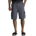 thumbnail image 1 of Society of One by DXL Men's Big & Tall Distressed Cargo Shorts, Navy, 50 Waist, 1 of 3