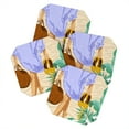 thumbnail image 1 of Society6 83 Oranges I Followed My Heart Set of 4 Coasters, 1 of 1