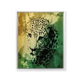 thumbnail image 1 of Society6 African Leopard by Allyson Johnson Framed Art Canvas, 1 of 3