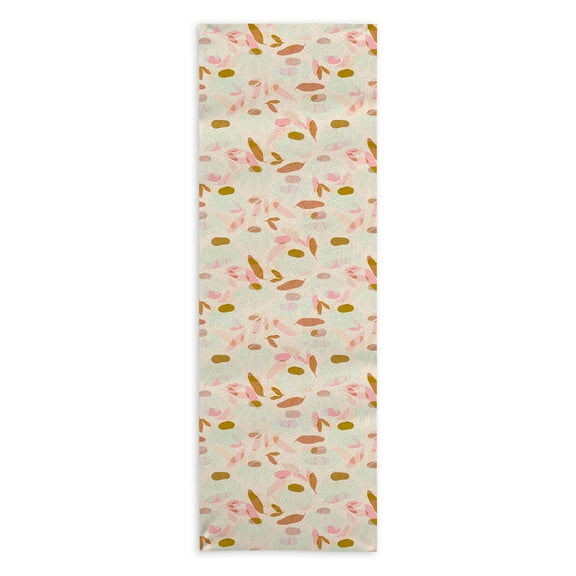 Society6 Alisa Galitsyna Floral Shadows II 24" x 70" Yoga Mat Towel Society6