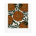 thumbnail image 1 of Society6 Alisa Galitsyna Orange Marigolds Art Print 8" x 10", 1 of 1