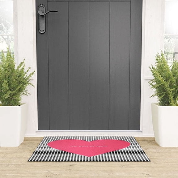 Society6 Allyson Johnson You Have My Heart Welcome Mat 20.0" x 30.0"