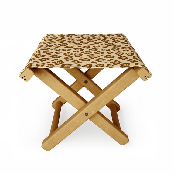 Society6 Avenie Jaguar Print Outdoor Ottoman