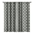 thumbnail image 1 of Society6 Avenie Royal Damask Grey Single Panel Room Darkening Window Curtain 50" x 64", 1 of 1
