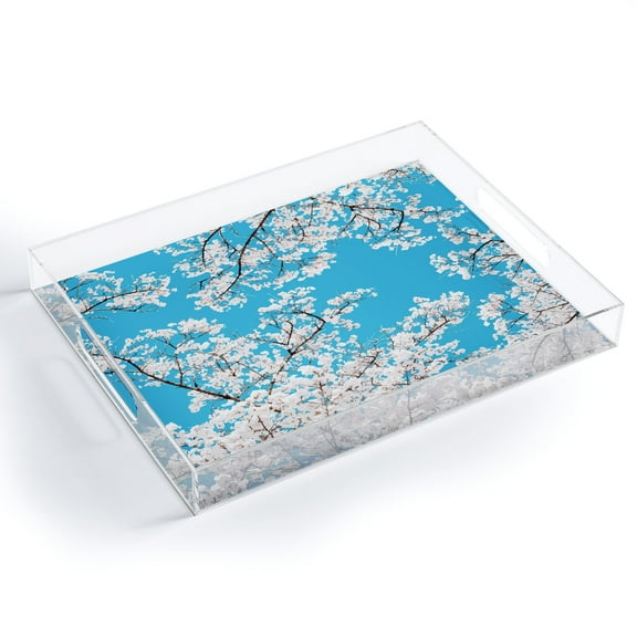 Society6 Boho Lines Putty by Wagner Campelo Acrylic Tray