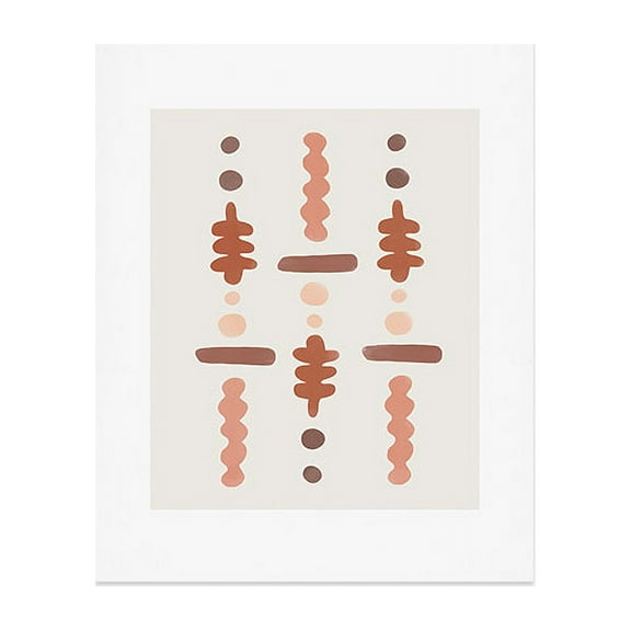 Society6 Bohomadic Studio Botanical Garden Elements 8" x 10" Art Print and Hanger