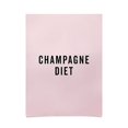 thumbnail image 1 of Society6 Champagne Diet by EnvyArt Art Print, 1 of 2