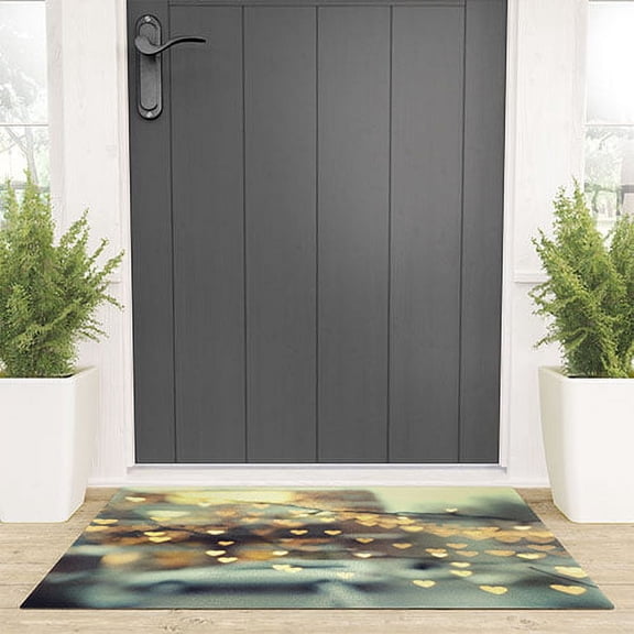 Society6 Chelsea Victoria Holding Onto Love Welcome Mat 24.0" x 36.0"