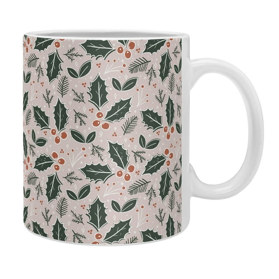 Society6 CoastL Studio Hollydays Light Blush Mug