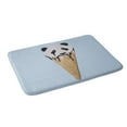 thumbnail image 1 of Society6 Coco De Paris Icecream Panda Bath Mat 34" x 21", 1 of 3